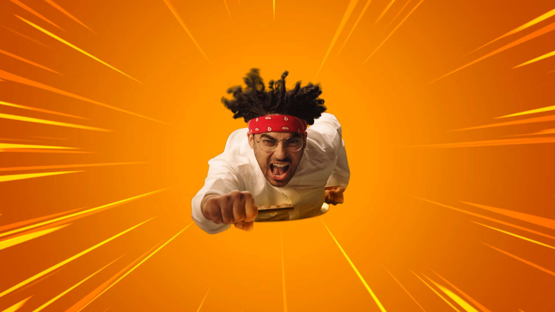 The Saudi Reporters engaged in a playful remote control fight