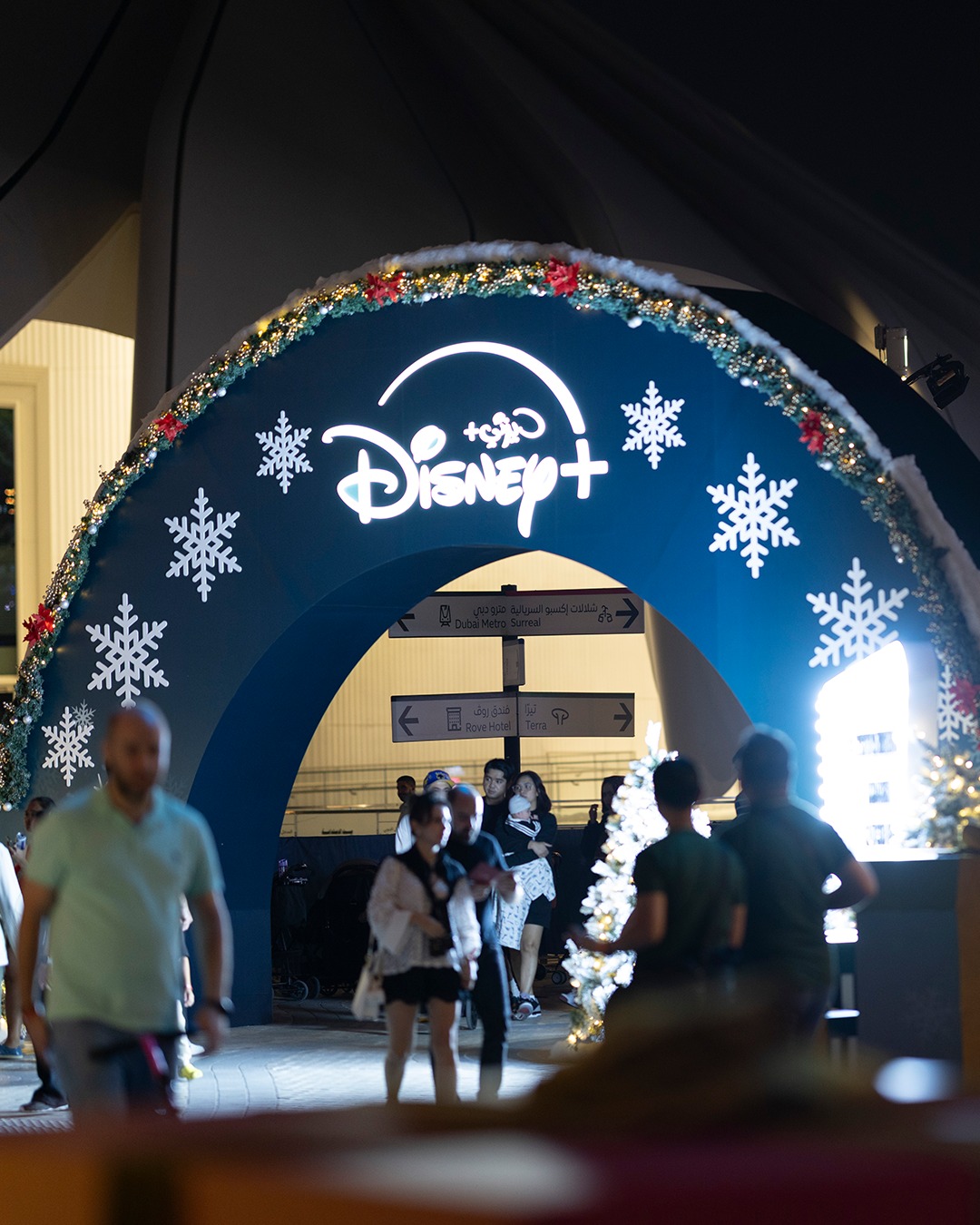 Disney+ MENA Christmas campaign