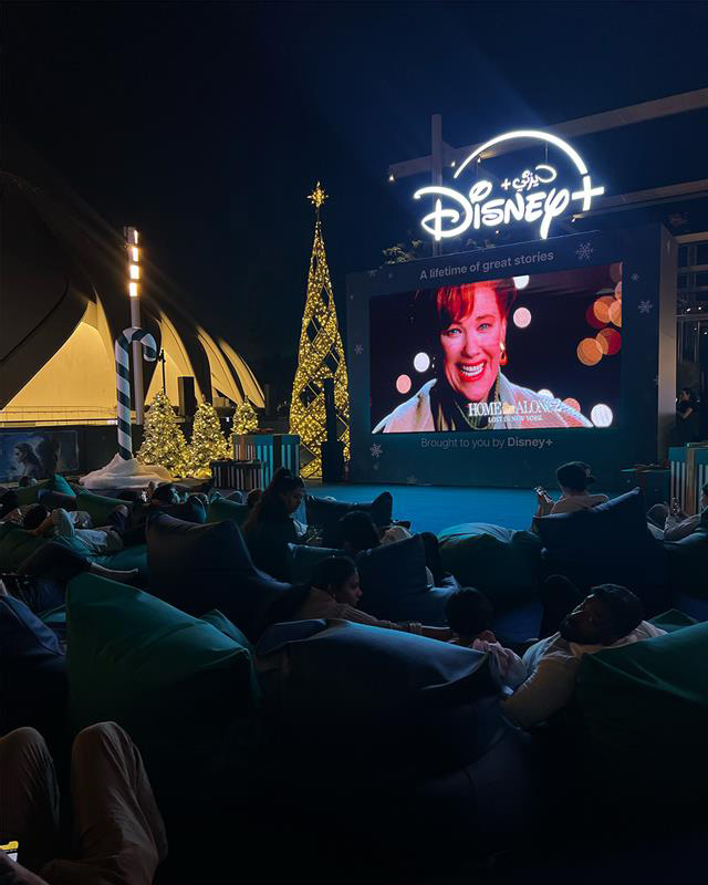 Disney+ MENA Christmas campaign