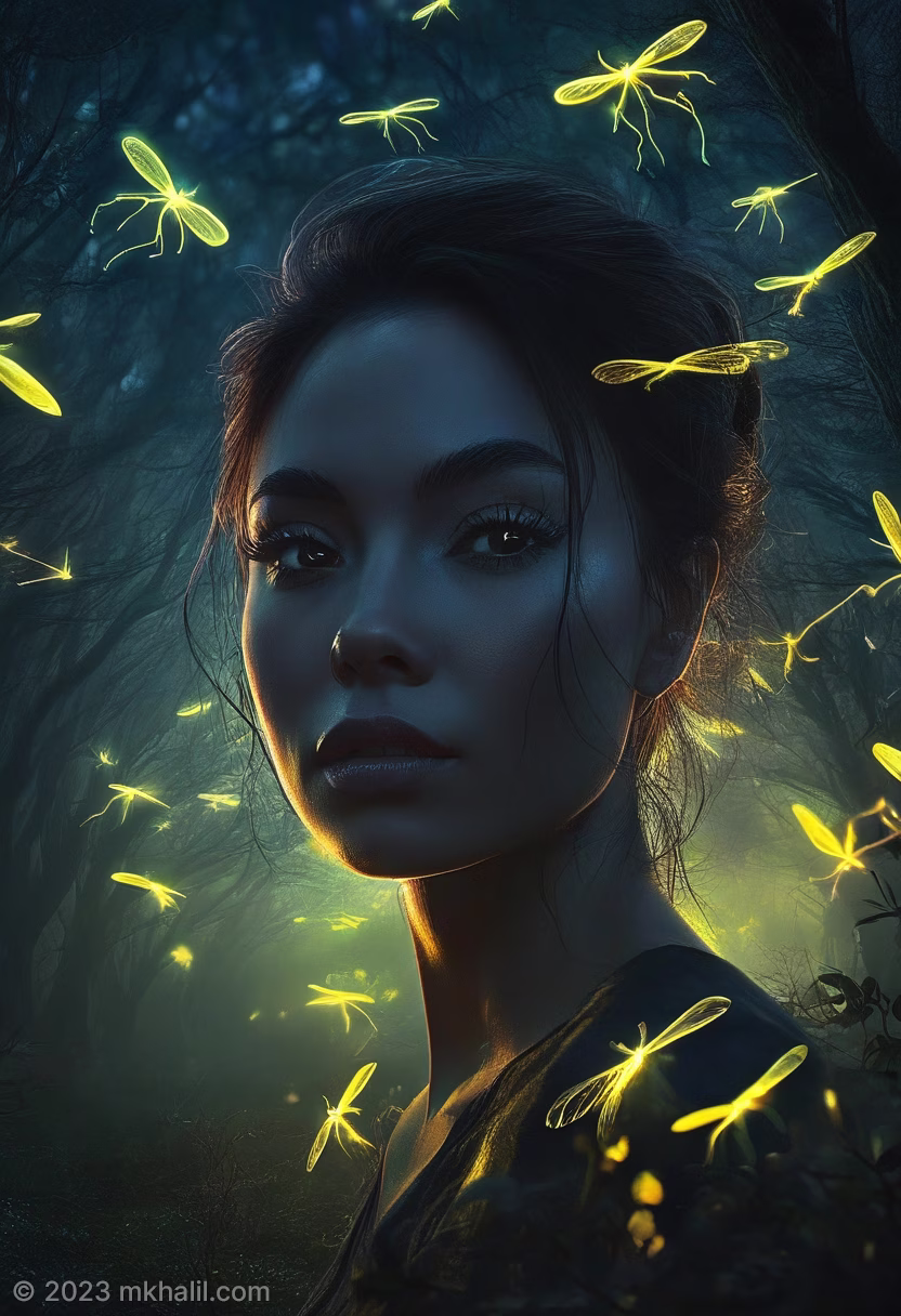 AI-generated character variation 3