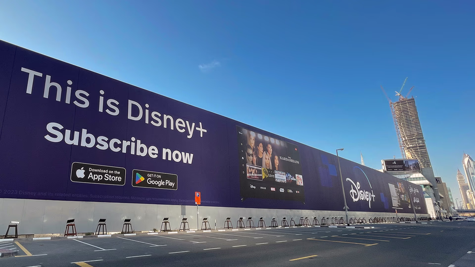Disney+ Mena OOH Campaign